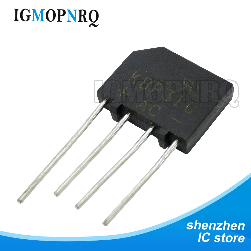 10PCS/LOT KBP206 KBP210 KBP307 KBP310 KBL406 KBL408 KBL410 KBL608 ZIP Bridge Diode Rectifier