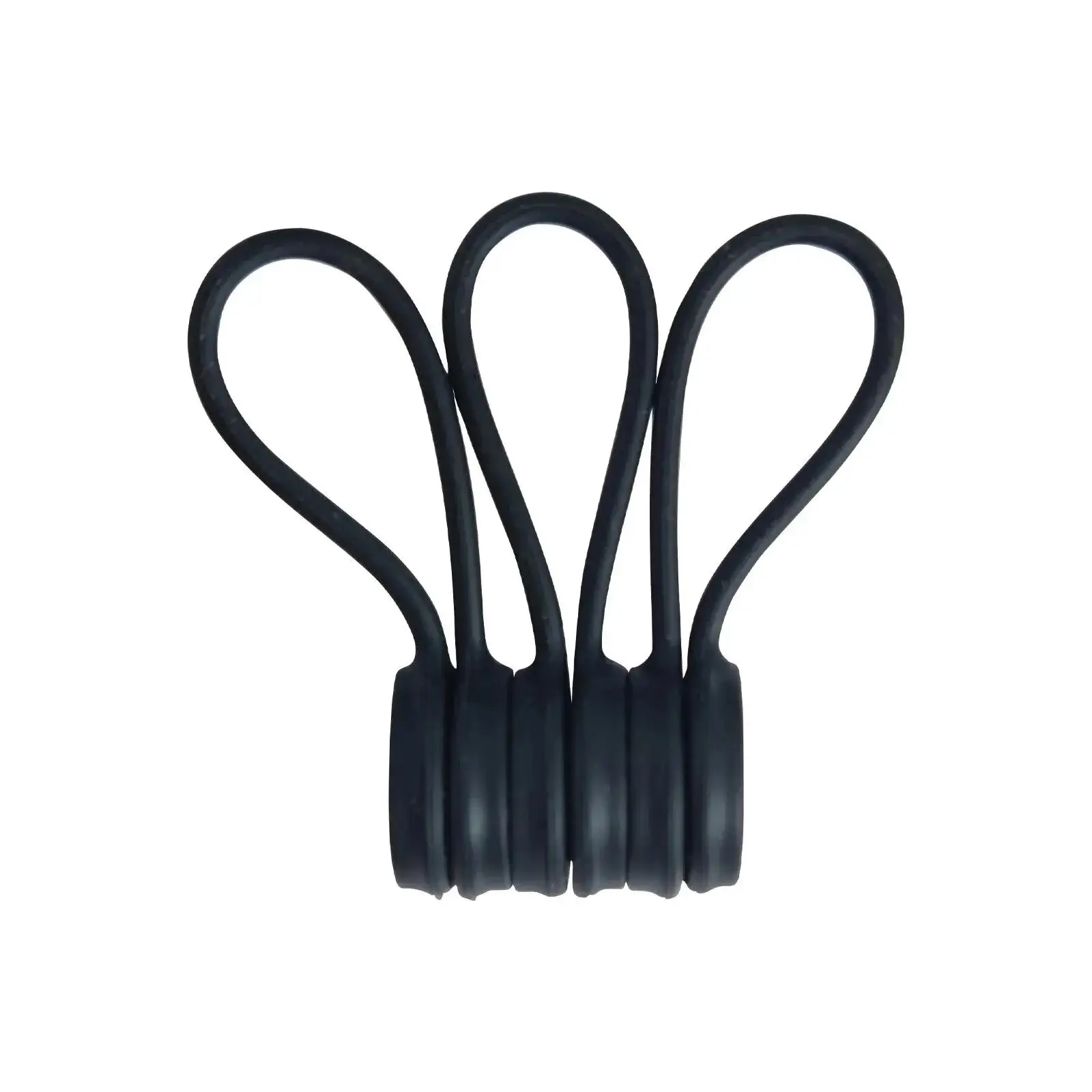 10pcs Reusable Magnetic Cable Ties Cord Organizer Clips Silicone Magnetic Cord Tie For Bundling Stuff Book Marker Fridge Magnets - view 6
