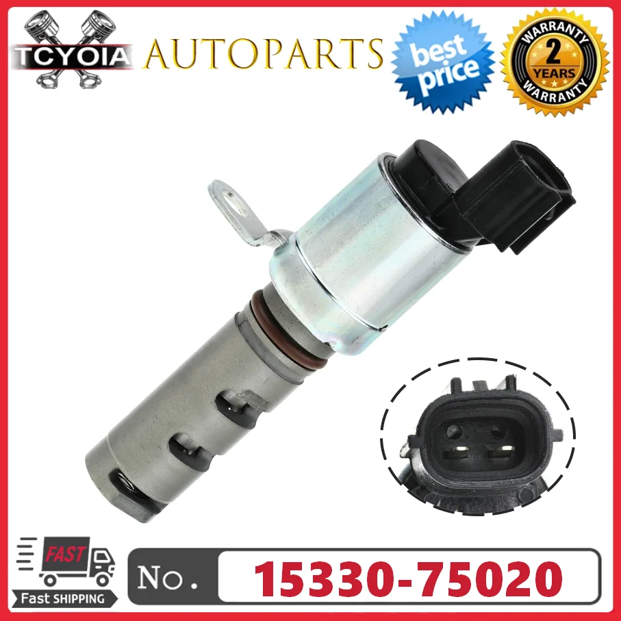 

Variable Valve Timing Solenoid 15330-75020 1533075020 For Toyota Tacoma 2011-2015 L4 2.7L