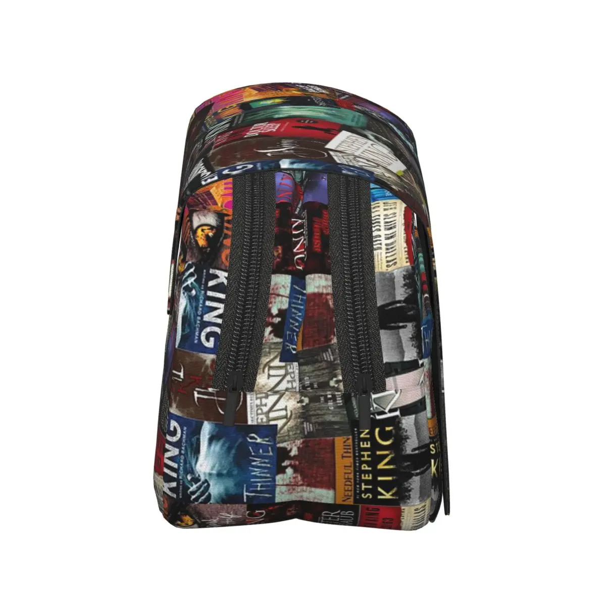 Stephen King Book Covers Horror Bookworm Pencil Cases Pen Holder Hard Shell Leather Big Capacity Pen Box Pencil Bag for Student