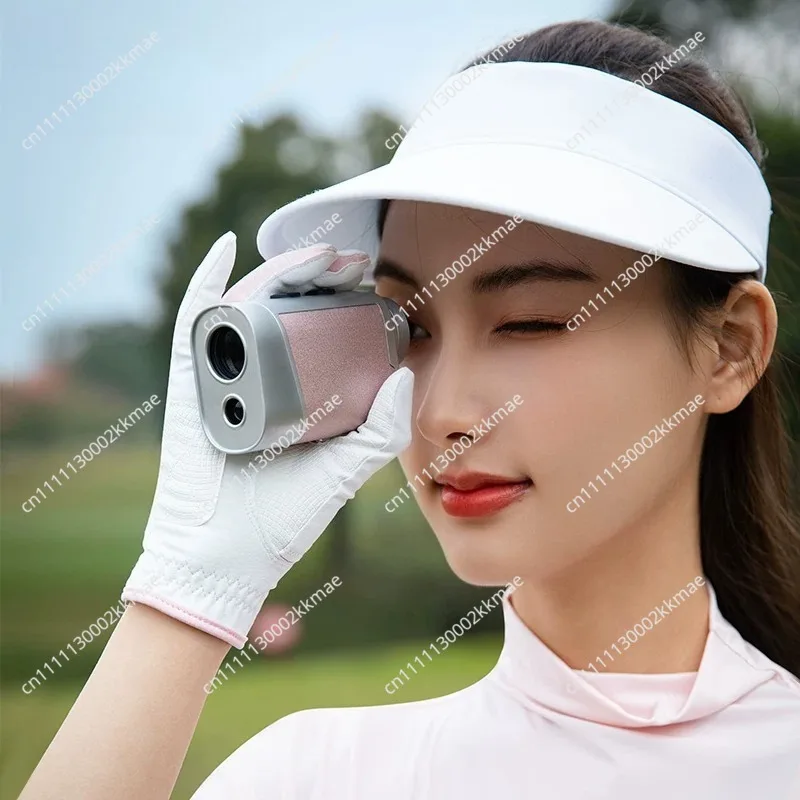 PGM Mini Golf Rangefinder, 1200 Yards Slope Compensation & Flag Lock Vibration, Magnetic Portable for Golf Course Training
