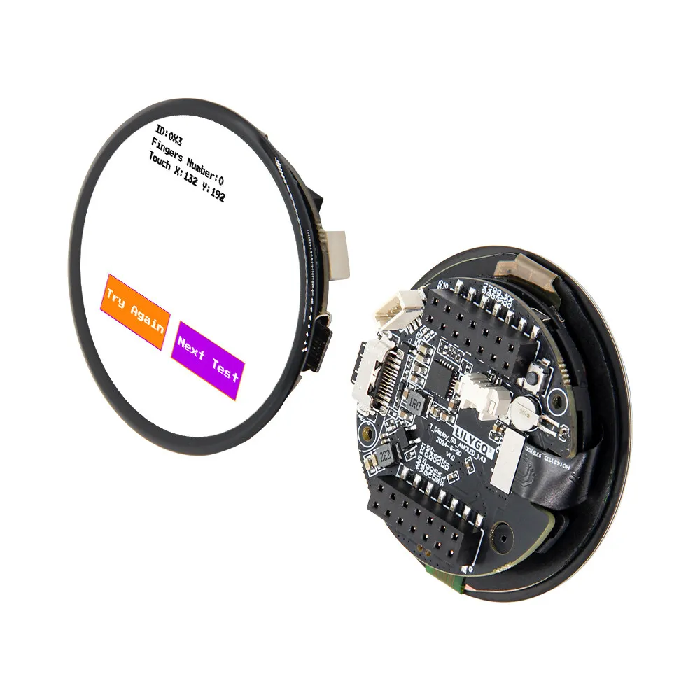 lilygo®-t-display-s3-esp32-s3-143-inch-amoled-development-board-wifi-bluetooth-wireless-module-flash-16mb-psram-8mb-for-arduino