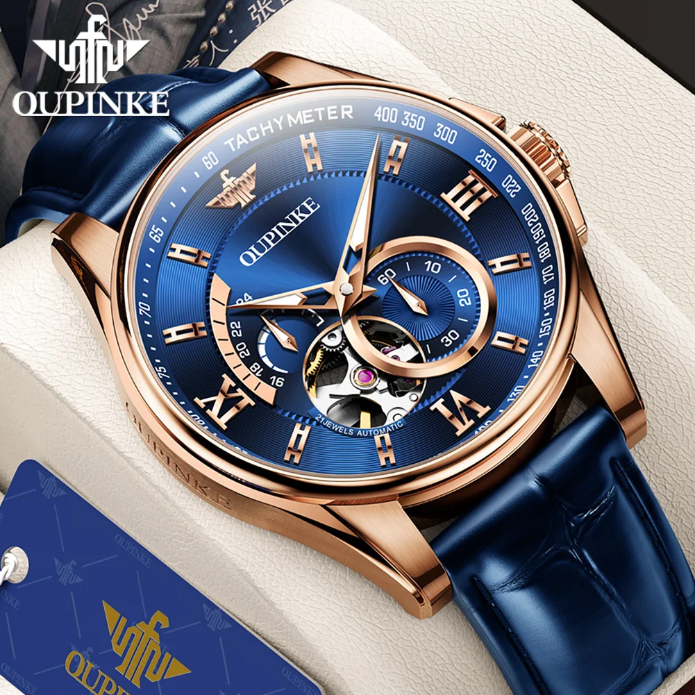 OUPINKE 3222 오리지널 오토매틱 남성용 시계 - Chronograph Flyback Watch 리뷰 및 가격
