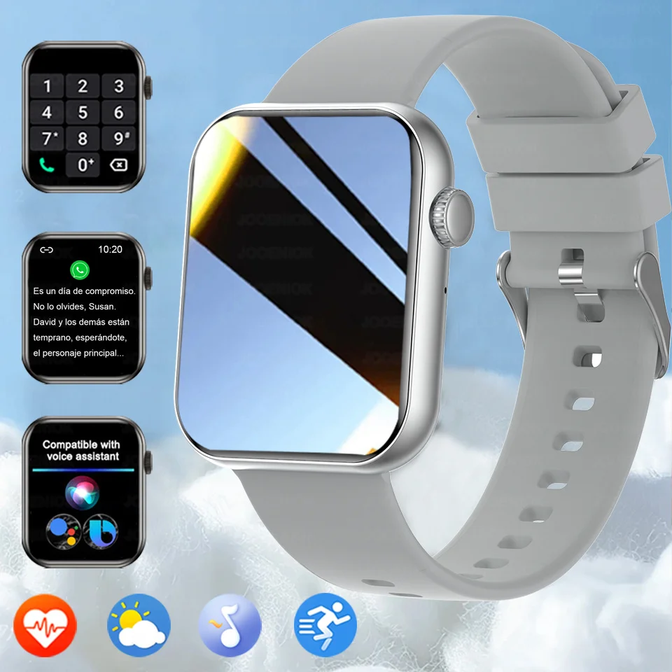 

2025 New Smartwatch Men Full Touch Screen 1.9"HD Screen Bluetooth Call Heart Rate Monitoring Sports Waterproof Smart Watch Women