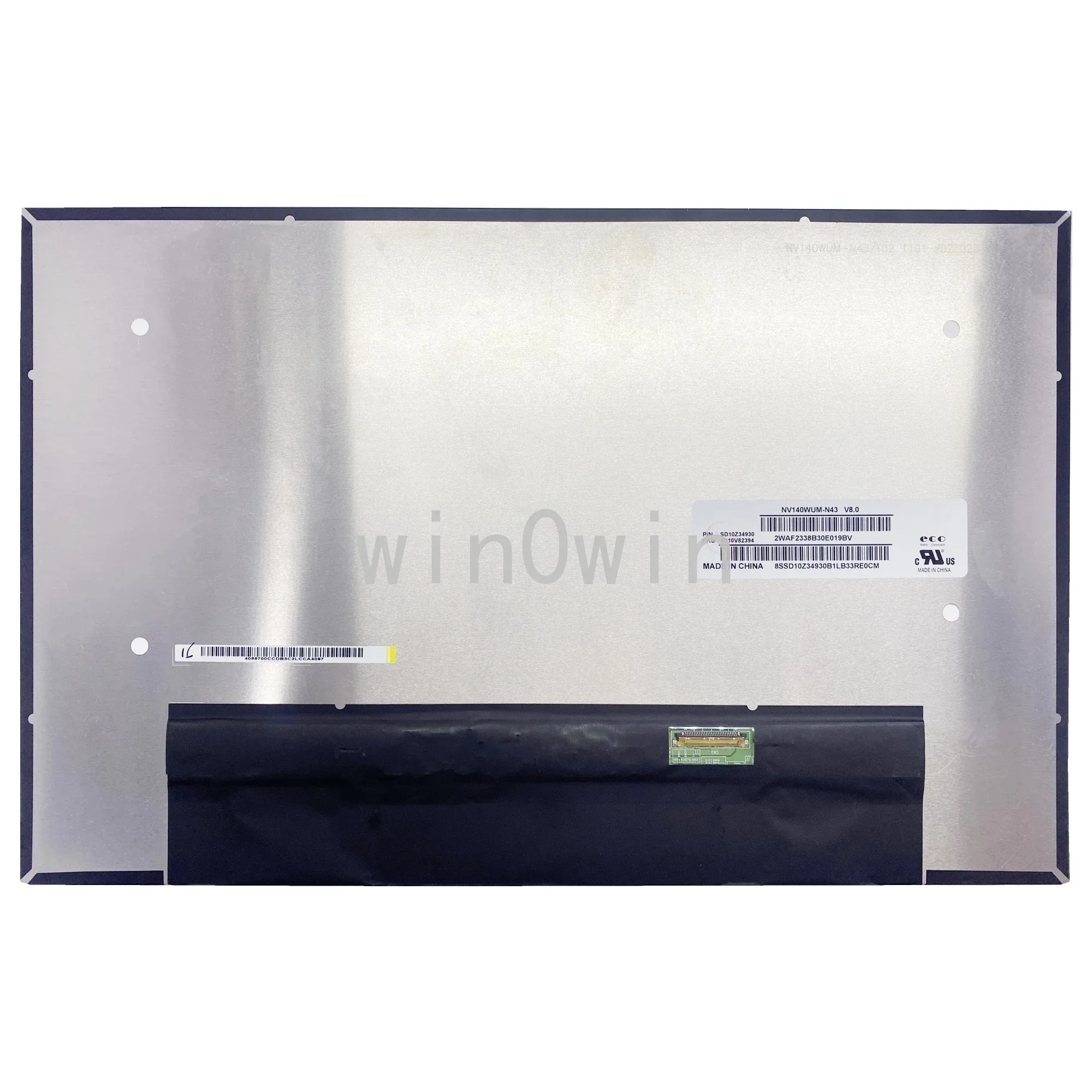 

NV140WUM-N43 1920x1200 IPS 14.0'' LCD LED Screen Replacement Display Panel Matrix