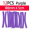 12pcs Purple 8mm