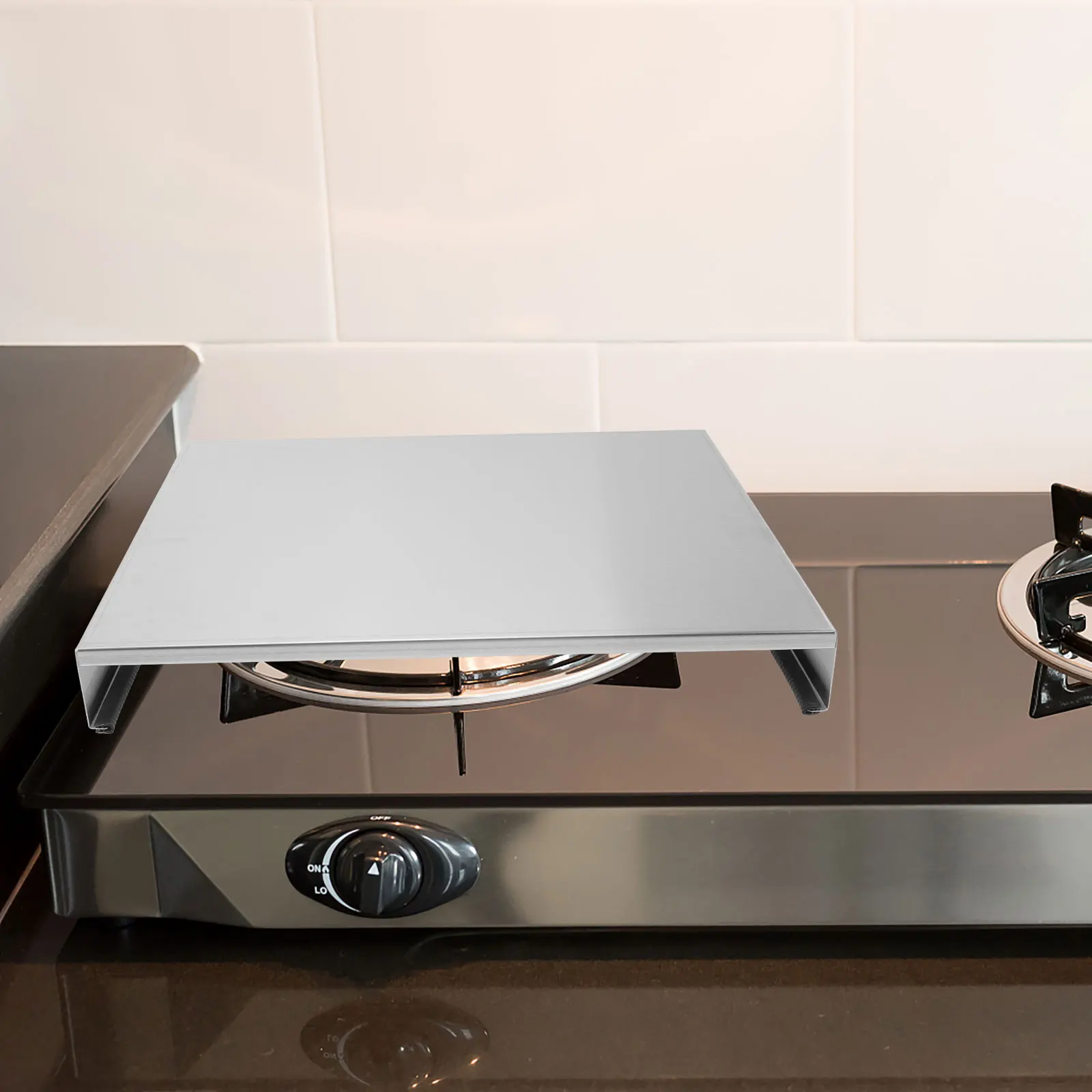 

Sturdy Kitchen Multipurpose Storage Rack Desktop Induction Cooker Stand Stove Bracket Home Cookware Organizer Simple Design