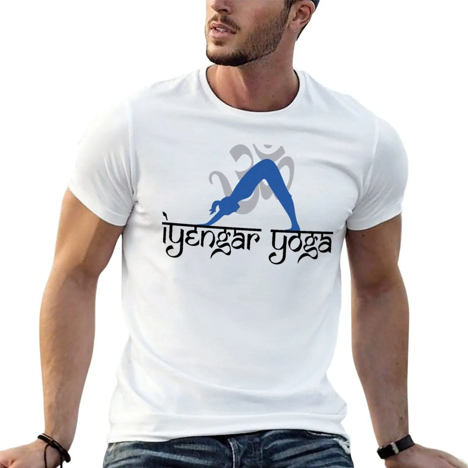 Iyengar Yoga T-Shirt Christmas Casual Short Sleeve Top
