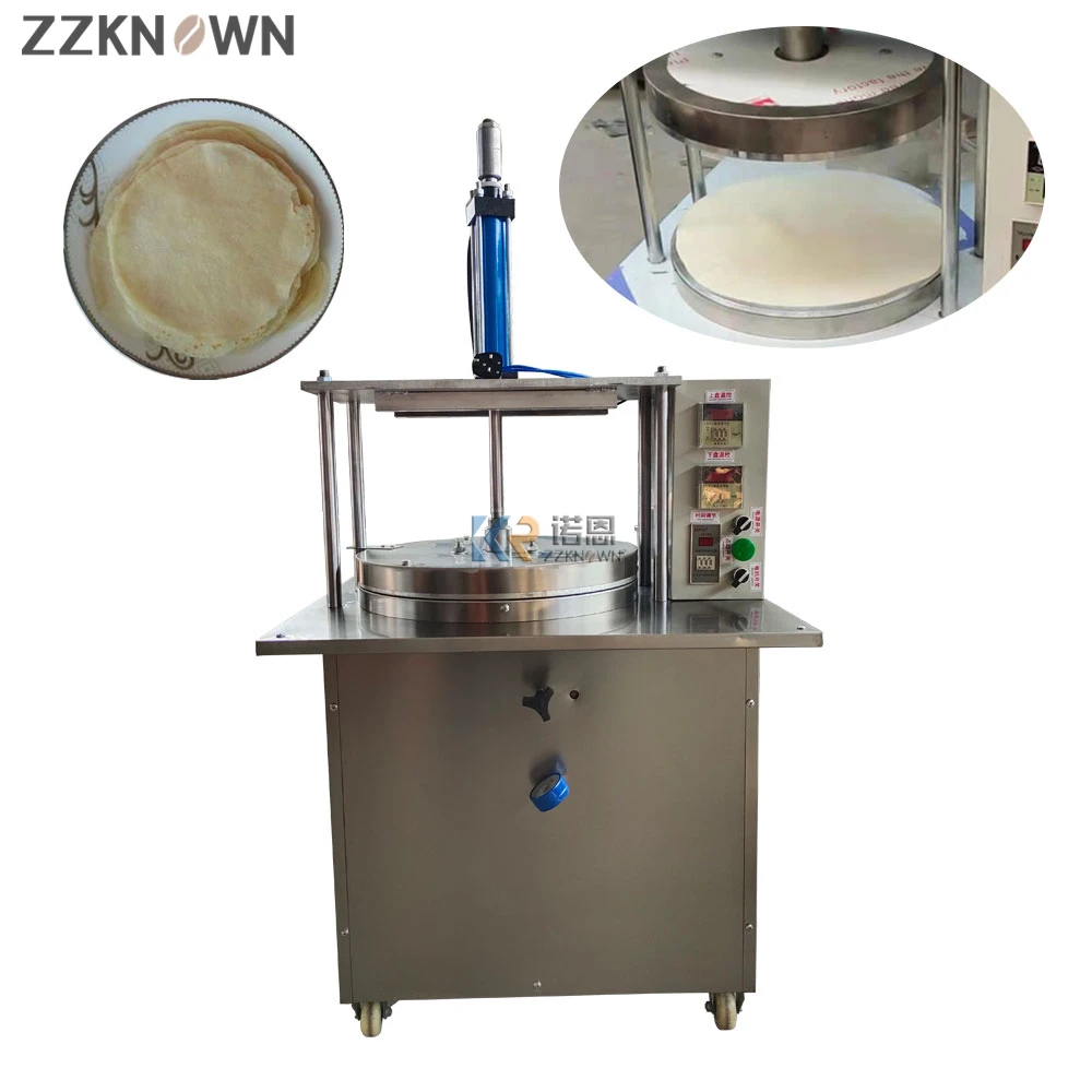 Hot Sale Customize Size Crepes Machine Making Pizza Arabic Bread Pie Roti Maker Automatic Pasta Pita Bread Machine