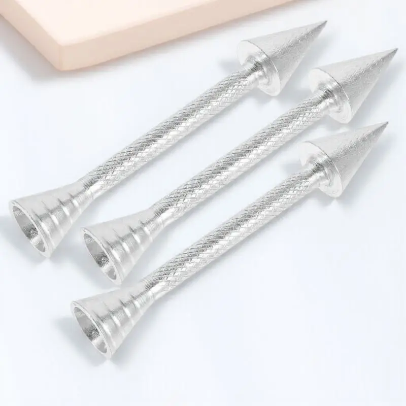 

3pcs Pipe Stick Tool Cake Decorating Rose Tools Cones Major Sticks Buttercream Baking Flower Nail Aluminium Alloy Sticks Piping