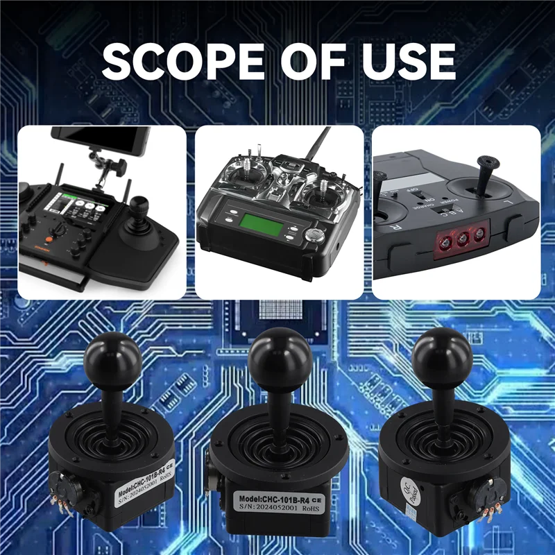 A01F-CH101 조이스틱 포텐쇼미터 (PTZ 컨트롤러/CCTV 모니터링 2D 조이스틱용)