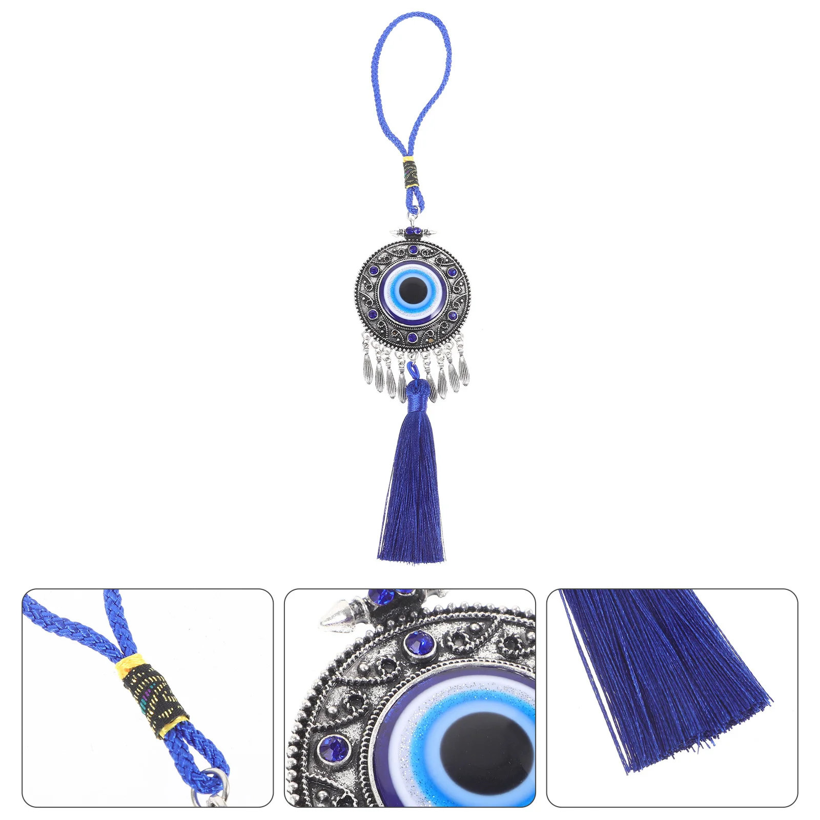 

Evil Eye Hanging Decor Turkish Car Pendant For Wall Door Window Hanging Ornament Home Car Blue Evil Eye Decor Decoration