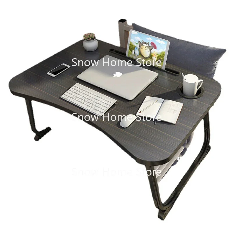 On The Bed, Desk, Folding Table, Small Table, Good Thing For Dormitory, Necessary For Students, Study Desk, Notebook Computer De