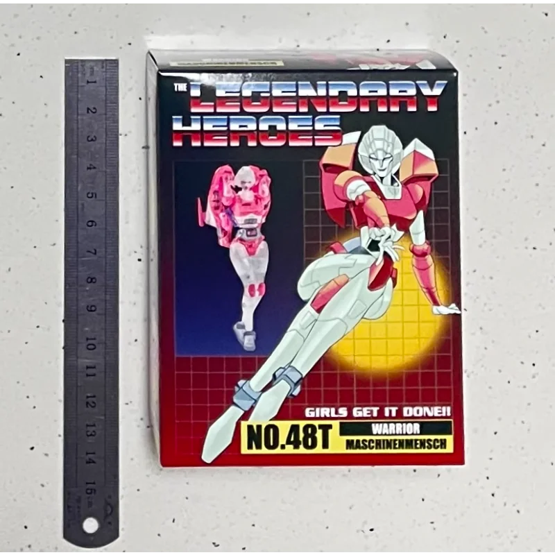 【Spot Goods】Origineel getransformeerd speelgoed NEWAGE NA H48T Transparante Alcey vrouwelijke Autobot kleine verhouding actiepop