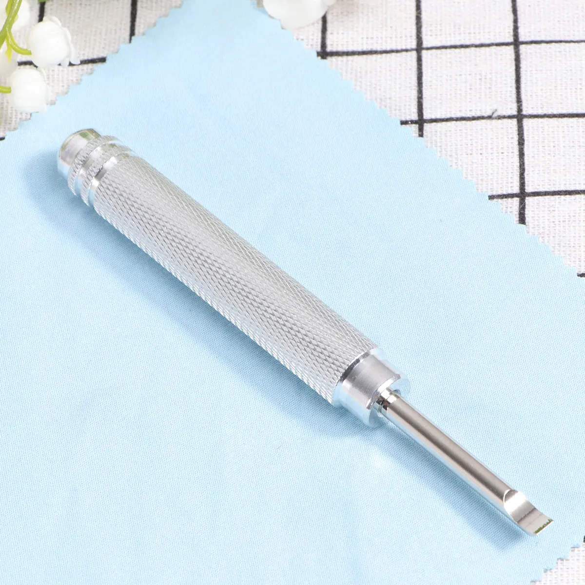 

Pry Remove Watch Opening Tool Watch Repair Tool Anti Slip Handle Metal Durable Lever For Watches Bottom Cover Case Backs