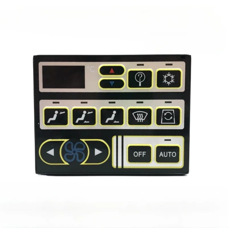 For SDLG 135 150 205 210 250 360 400 460FE Air conditioning control panel switch Excavator Parts