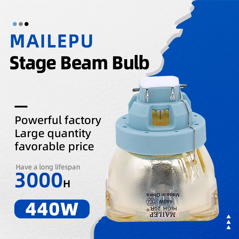 Mailepu 440W Stage Beam Light/Bulb 20R 440W Mobile Projector Lighting