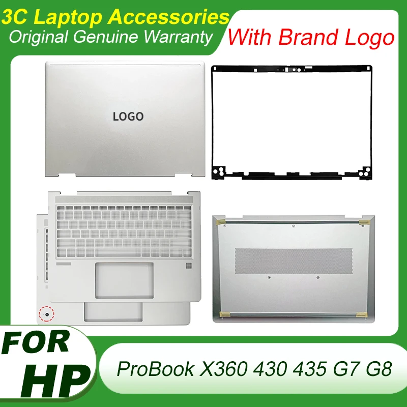 

For HP ProBook X360 430 435 G7 G8 HSN-Q27C laptop screen back cover front bezel frame palm rest bottom shell upper lower case