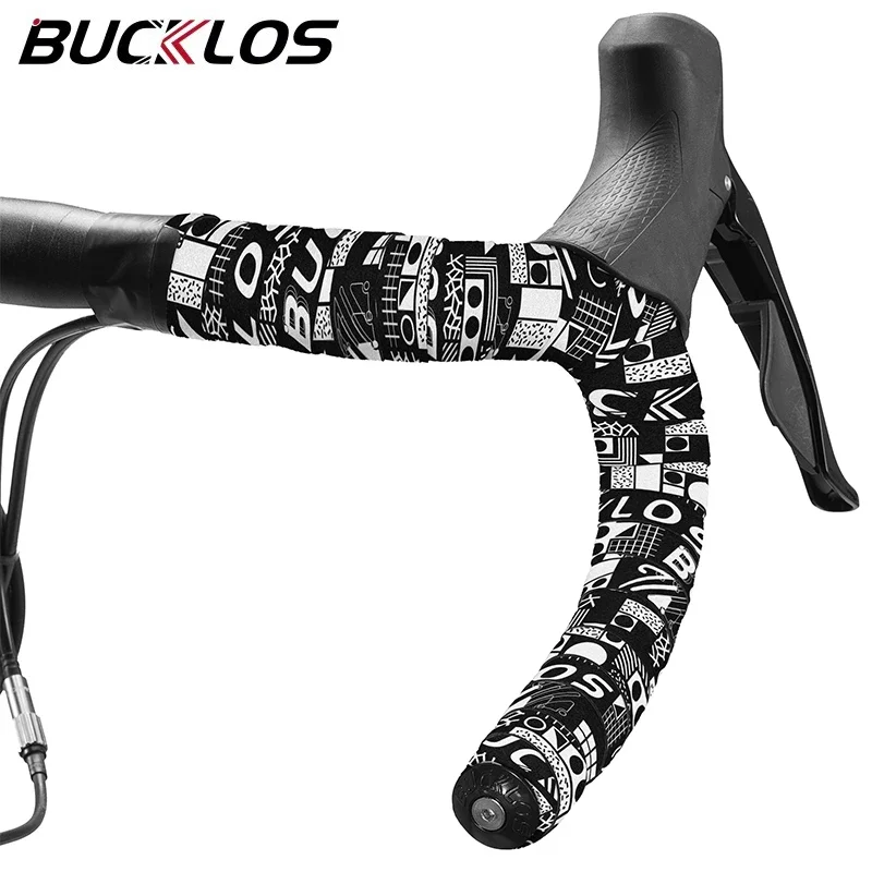 

BUCKLOS Road Bike Handlebar Tape EVA Speed Bicycle Strap Cycling Tapes Anti-slip Shock-Absorbing Racing Bike Handlebar Tape