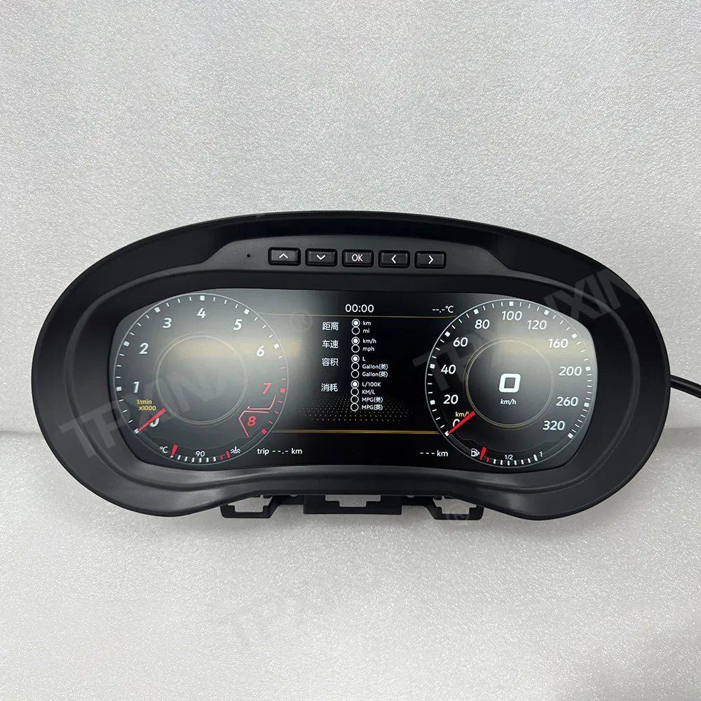 

Digital LCD Cluster For Volkswagen VW Polo 2012~2018 Car Dashboard Panel Digital Dashboard Panel Virtual Instrument Cluster