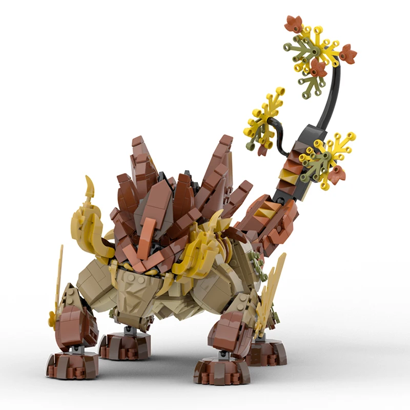 Genshined-Kit de blocs de construction Azhdaha pour enfants, jouet monstre, modèle Dragon Kings, cadeaux de jeu