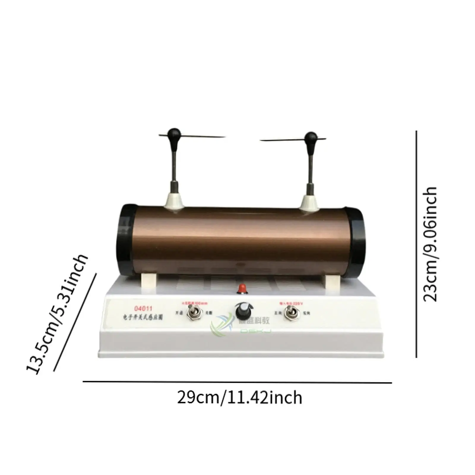 Electronic Induction Coil Science Kit Physical Experiment Instrument for Lab Cathode Ray Tubes Low-pressure Discharge Tubes
