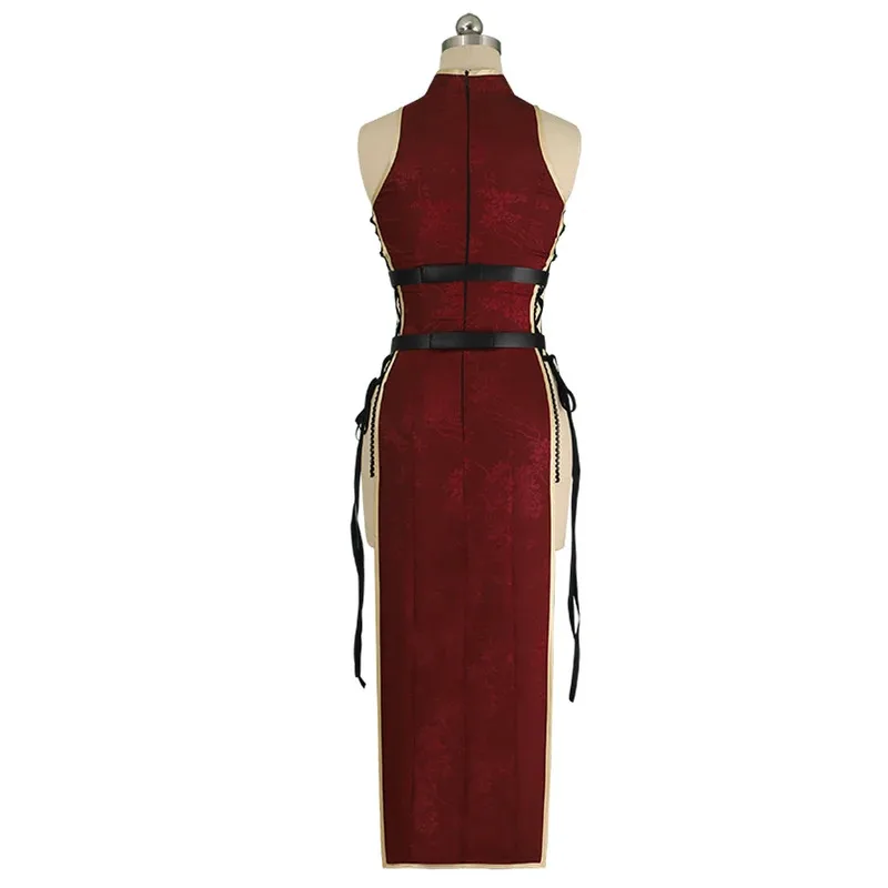 

25COSHOLRAN Women Erza Scarlet Cosplay Costume Chinese-style qipao dress