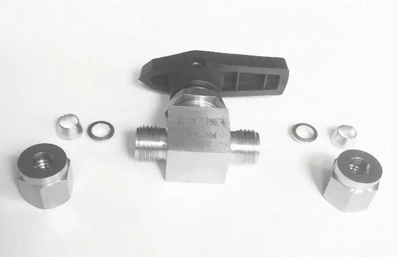 304-ステンレス鋼ボールバルブ-カップリングユニオン-チューブ外径-3-16mm-1-8-1-2-[m3]-用