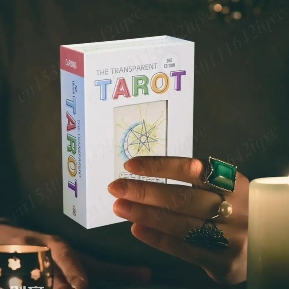 

Карты Таро, прозрачные настольные игры, карточные игры для удачи, игры в гадание, игровые карты, набор тренировочной колоды для начинающих