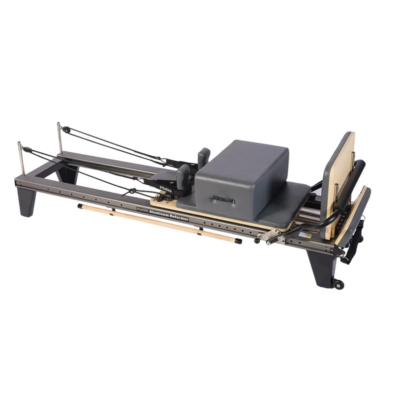 

Aluminum alloy small black bed semi-elevated fat reduction and shaping fitness yoga personal training equipment