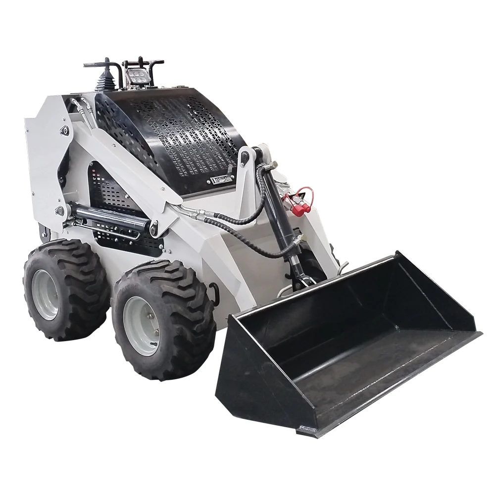 حار بيع Euro5 ديزل محرك صغير زلق توجيه محمل مضخة حفار لودر للمنزل حديقة استخدام المسار الزاحف محمل #2