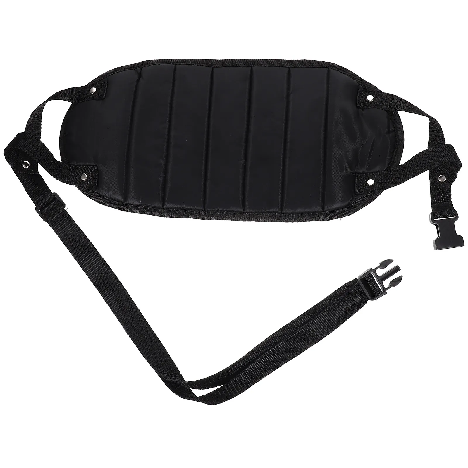 Portable Foot Sling Travel Foot Hammock Black Leg Lower Back Support Footrest for Office Airplane Flight Train Long-Distance