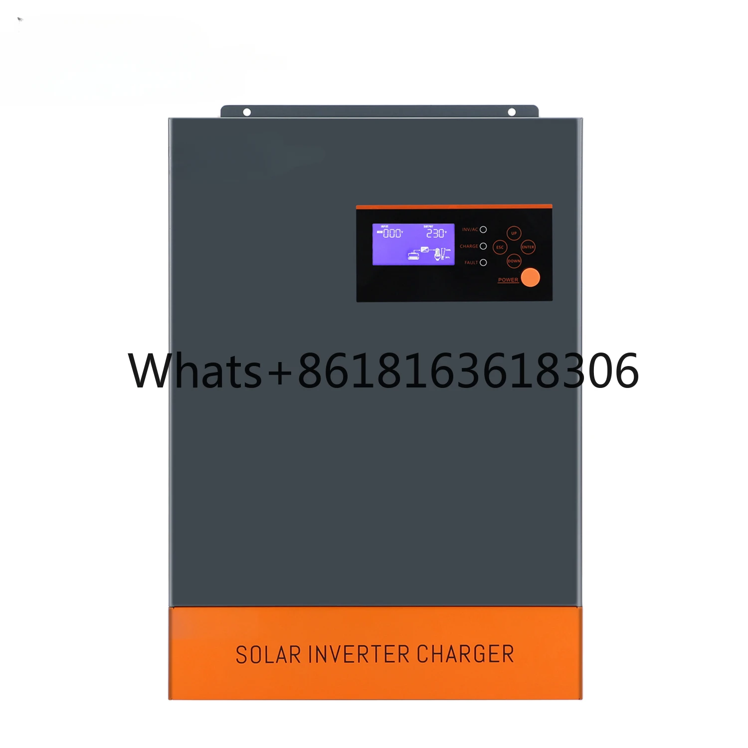 5500W Hybrid Charge Inverter MPPT 80A Max PV Input 120V-450V 220VAC 48V All In One Solar inverter