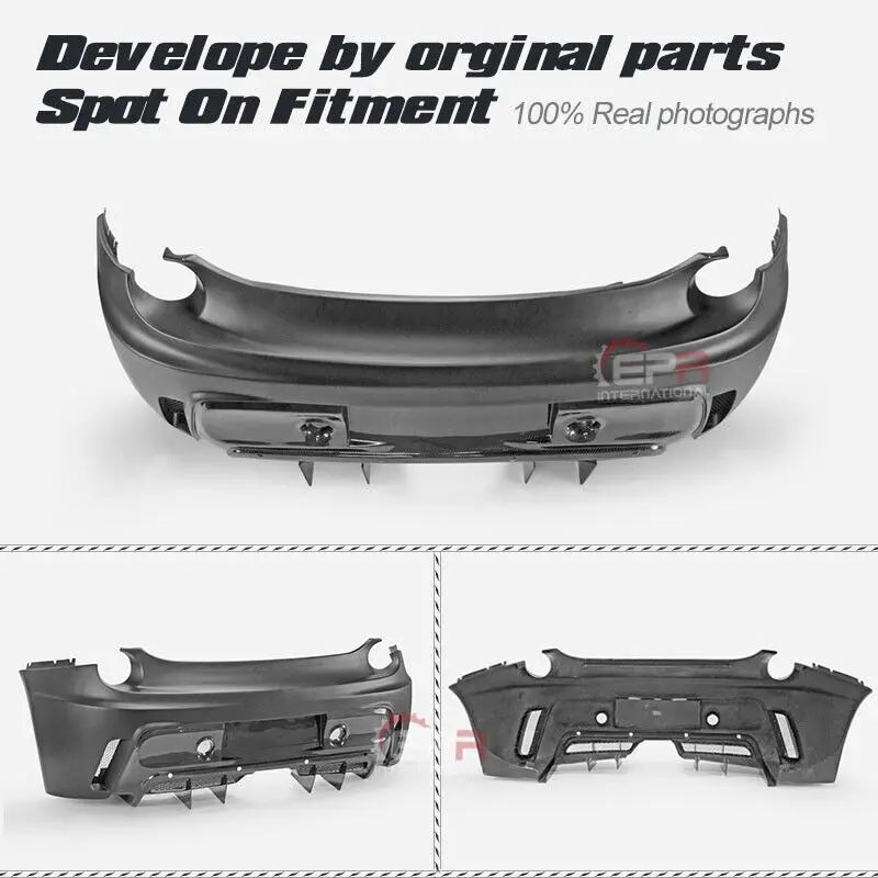 

For 2010+ Evora S 400 410 430 GTE Style Rear Bumper Carbon Fiber +frp Unpainted