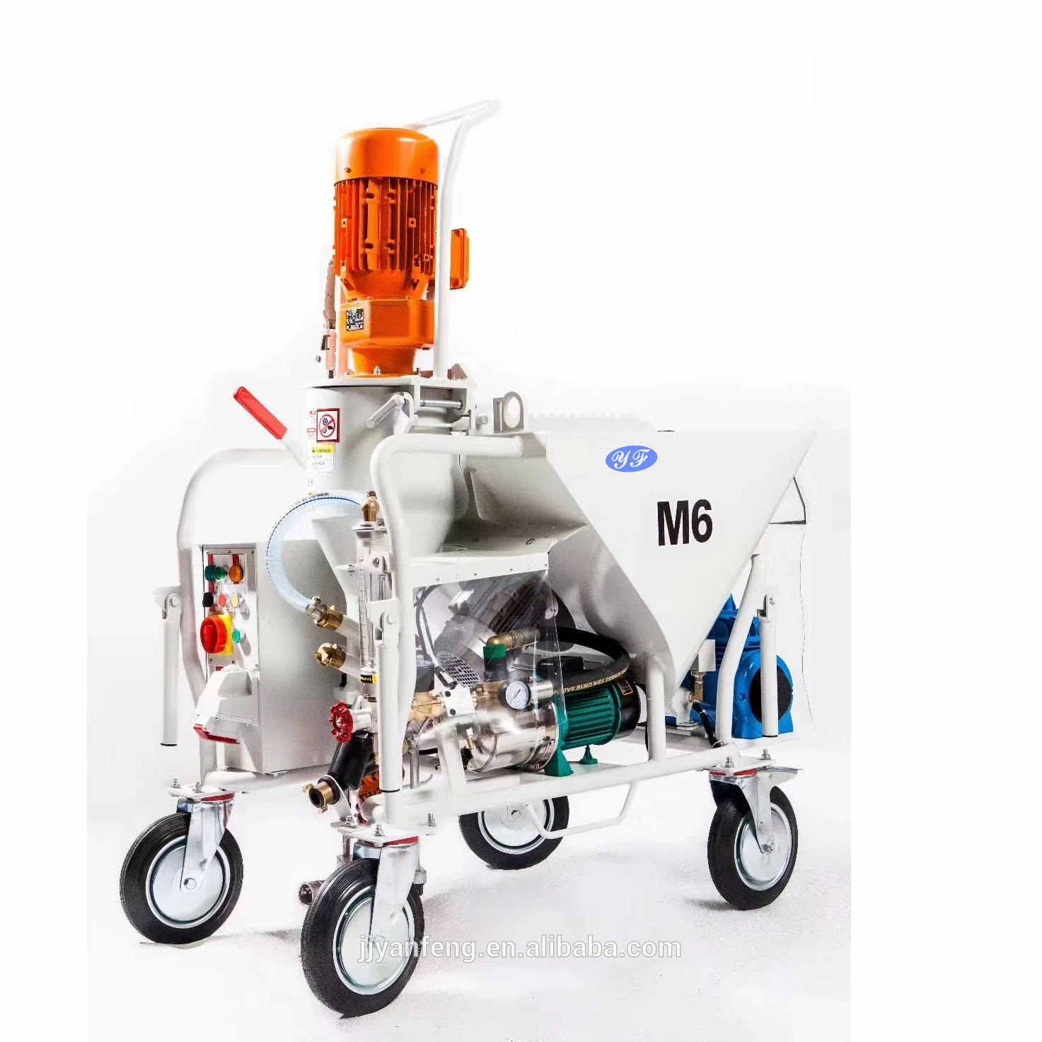 M6 High Quality Mortar Cement Gypsum Base Spray Plastering Machine