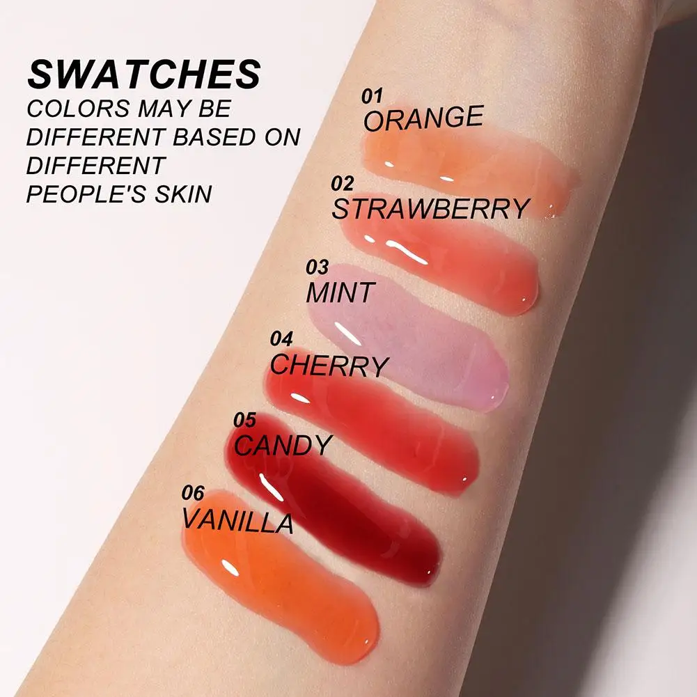 Natural Lip Treatment Series Tinted Lip Balm Lasting Moisturizing Blushes Hydrated Lip Gel Oil Pout Lips Long-acting Lip Care