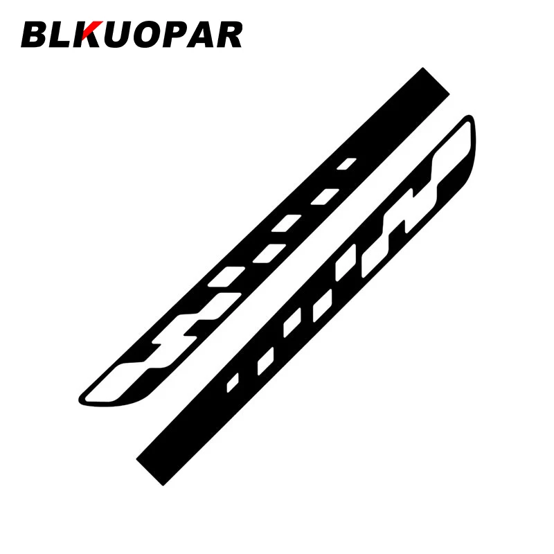 

BLKUOPAR Racing Elements полосы автомобильные наклейки модная индивидуальная наклейка креативный шлем на лобовое стекло украшение автомобиля