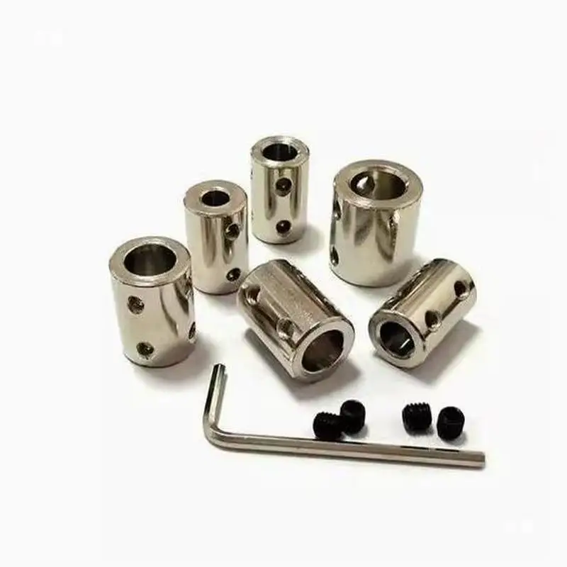 10 قطعة 3/4/5/6/6.35/7/8/10/12 متر 45 #   الصلب جامدة رمح اقتران مقرنة نقل المحرك موصل كم لتقوم بها بنفسك أجزاء محرك المحرك