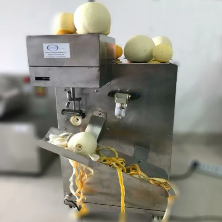 

Electric Commercial Automatic Persimmon Orange Lemon Tangerine Peeling Peeler Machine