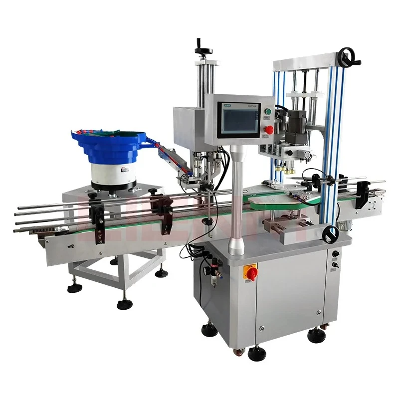 

Best Automatic Capping Machine With Conveyor Cap Machine Bottle Screw Capping Machine