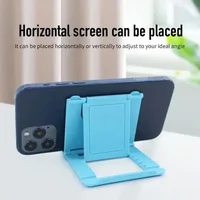 Support de téléphone réglable pour table, support de bureau pour Ipad, IPhone, Samsung, Xiaomi, Huawei, support universel pliable pour téléphone portable 2