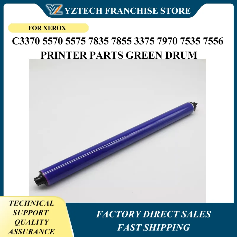 

Compatible OPC Tambour Drum CT350851 013R00647 for Xerox C3370 5570 5575 7835 7855 3375 7970 7535 7556 Printer Parts Green Drum