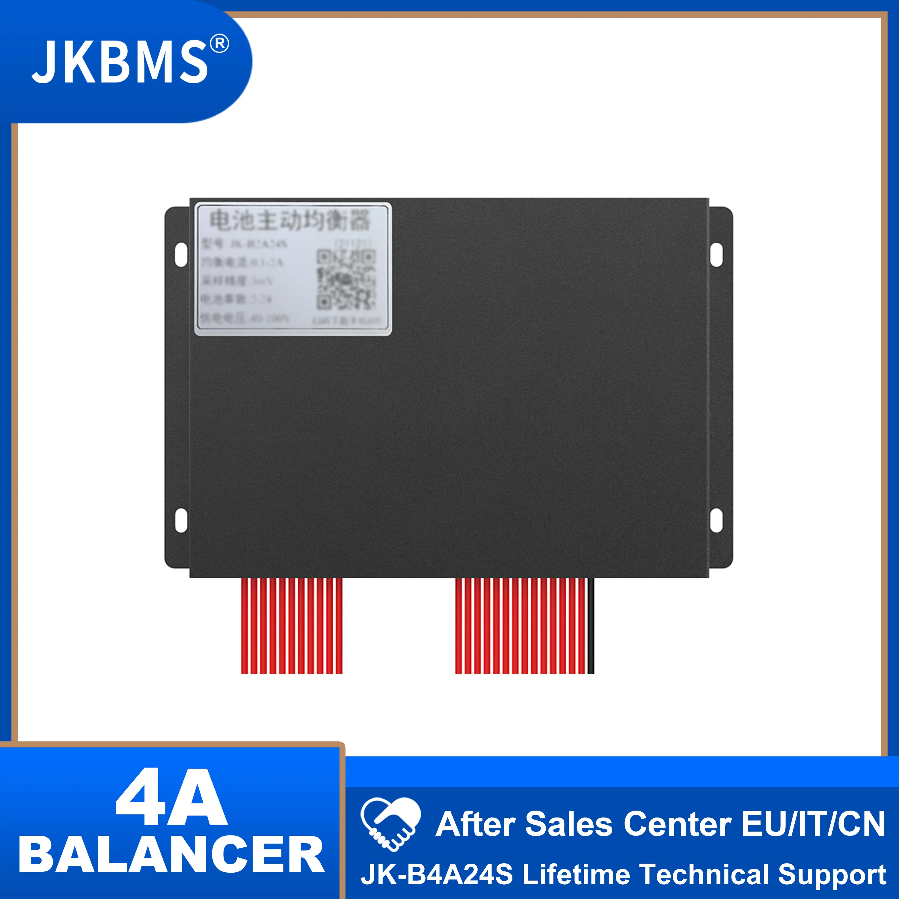 JK Smart Active Balancer 4A24S 8S 13S 16S 17S 24S Supercapacitor Li-ion Lifepo4 LTO Battery Bluetooth App Storage Balance Board