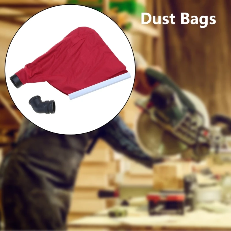 Experience Cleaner Work Area with this Miter Saw Dust Collector Bag Dust Bag Size Fitting Universally Easy to Clean DropShipping