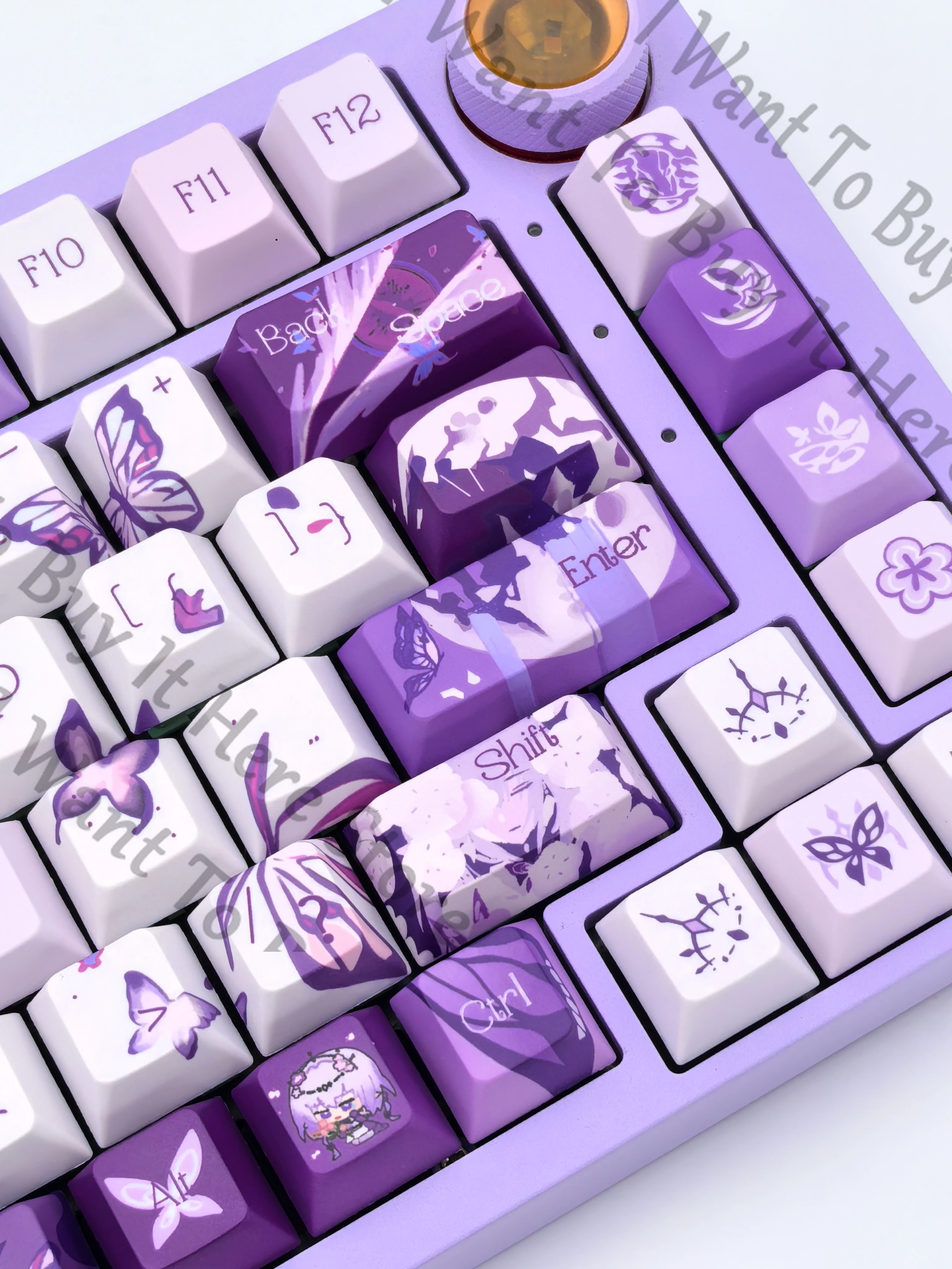 

Anime Honkai: Star Rail Castorice Cosplay Cartoon Mechanical Keyboard Cap Accessory Keycap Ornament Collection Halloween Gift