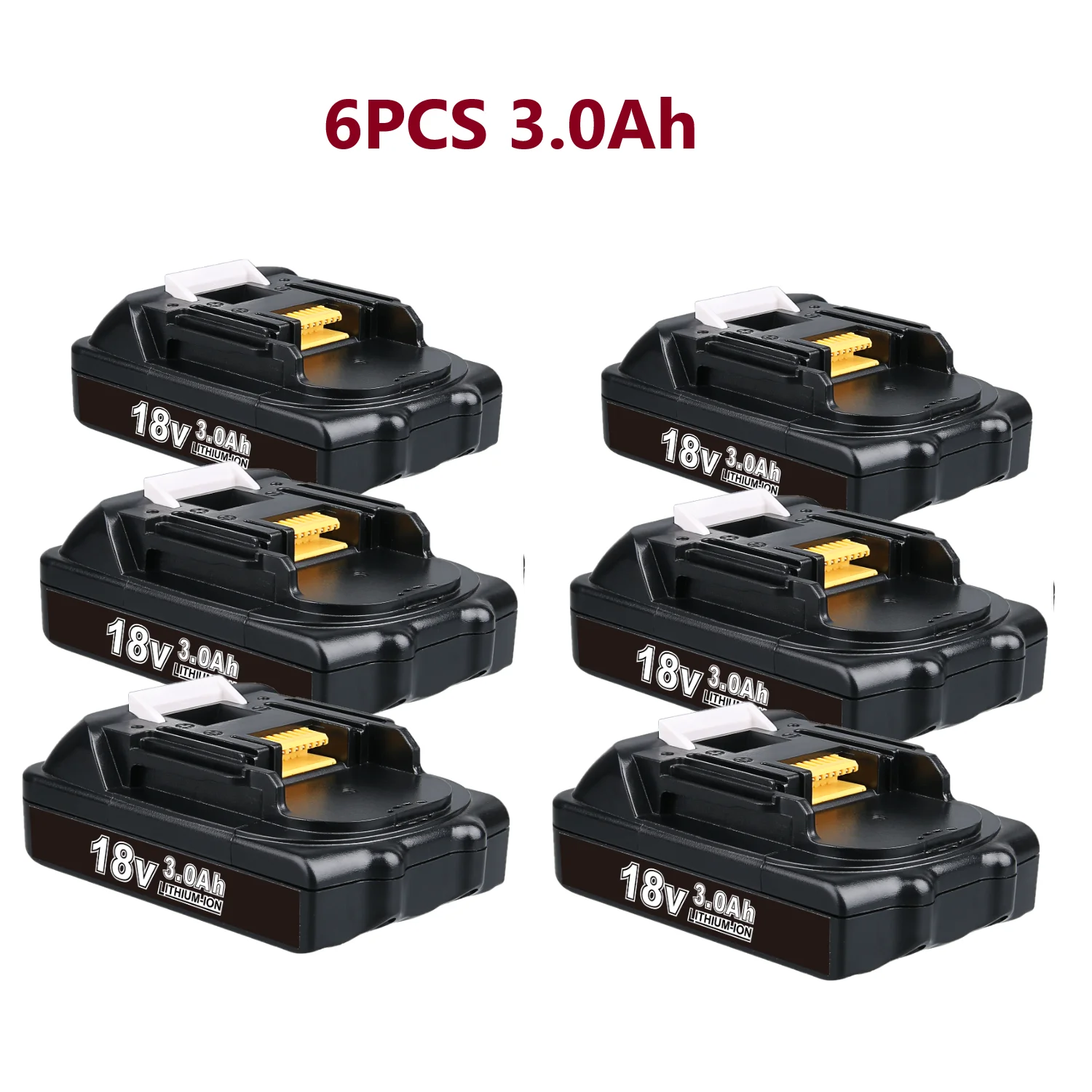 

3.0Ah BL1815 Battery replace 18V Battery Lithium ion BL1830B BL1815N BL1820 BL1820B BL1830 BL1840 BL1840B PIN