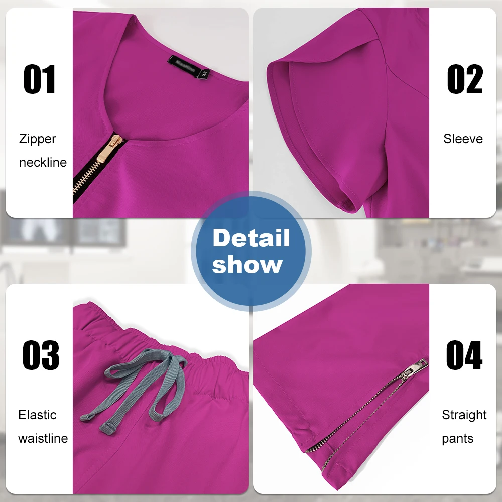 Uniforme de Spa para salón de belleza para cosmetólogo, conjunto de uniforme de belleza para el trabajo, para técnico de baño de pies