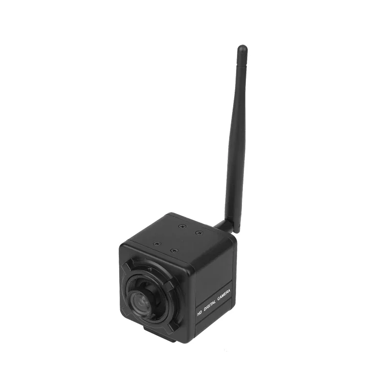 4K 8MP bezprzewodowa WiFi Mini kostka transmisja na żywo kamera IP strumień wideo na YouTube/Facebook/Wozza przez RTMP Line-in Audio Onvif