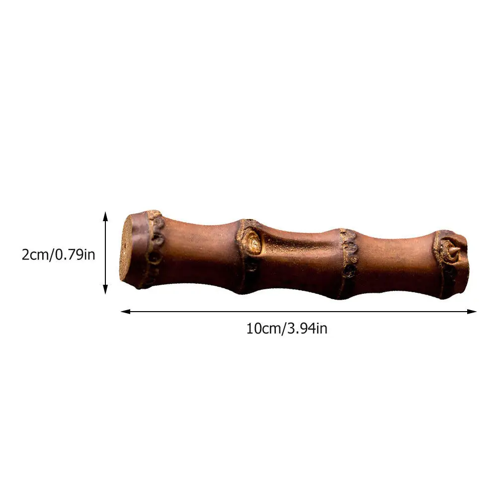 Bamboo Brush Holder Tea Ceremony Brush Rack Vintage Pen Pillow for Writing Brushes Calligraphy Tools Tea Accessories
