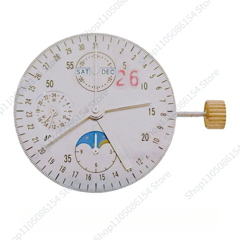 Watch movement accessories 7751 movement, eight-pin moon phase function, multi-function automatic mechanical movement